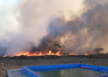 Princípio de incêndio ameaça monumento 'Heróis do Jenipapo' em Campo Maior